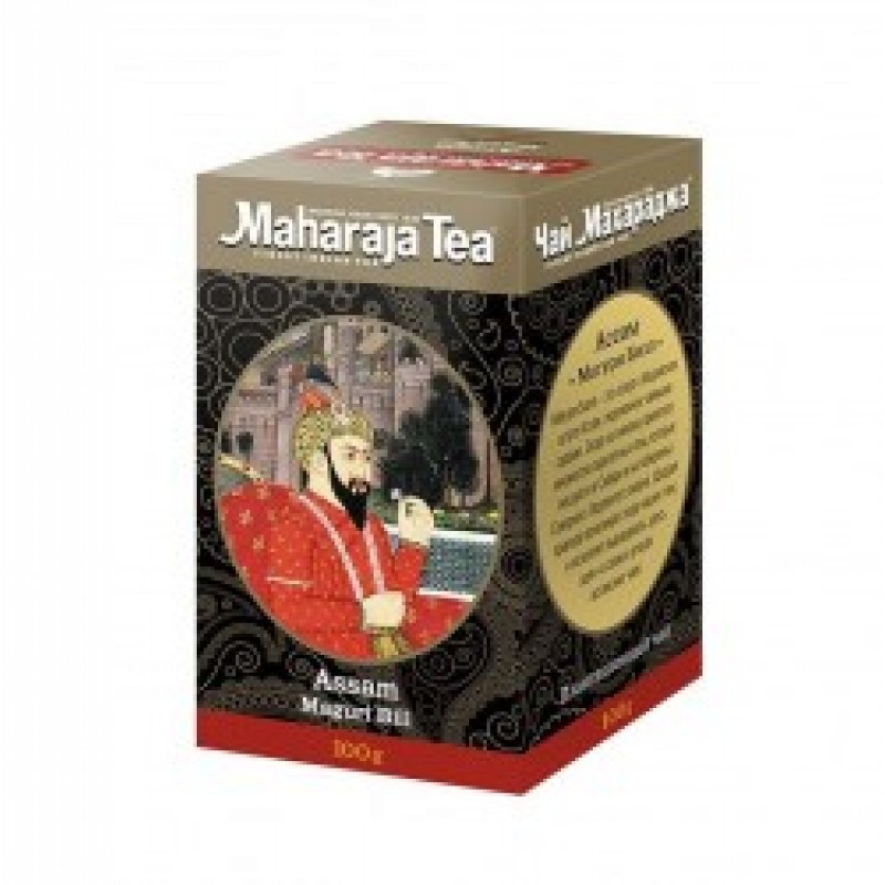 ASSAM MAGURI BILL, Maharaja Tea (АССАМ МАГУРИ БИЛЛ, Махараджа чай), 100 г.