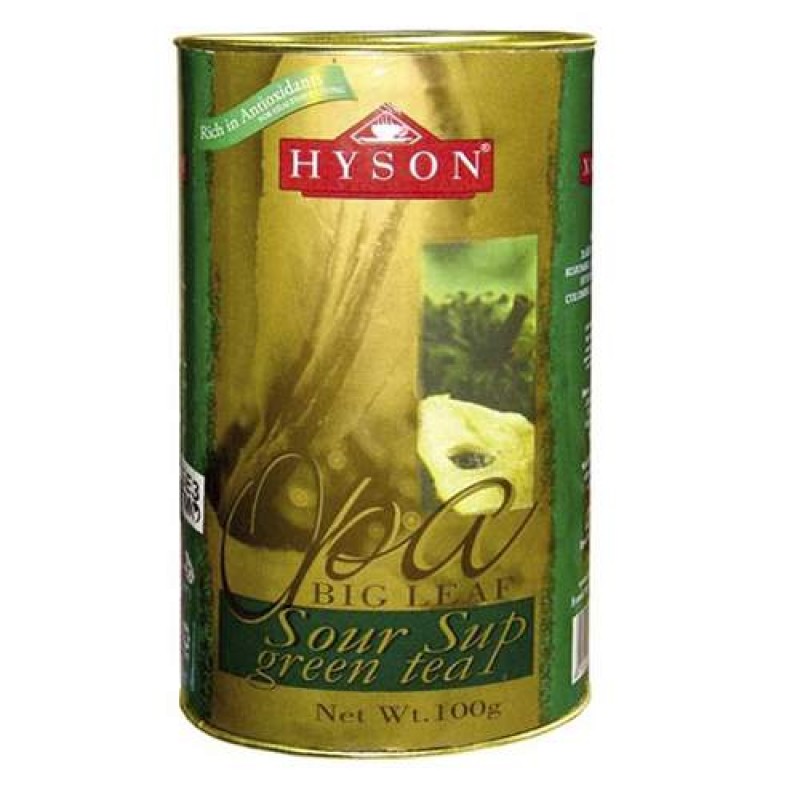 Чай зеленый листовой с Саусепом Хайсон (Hyson Green tea Sour Sup ), 100г ЧАЙ ЗЕЛЕНЫЙ ЛИСТОВОЙ С САУСЕПОМ ХАЙСОН (HYSON GREEN TEA SOUR SUP ), 100Г