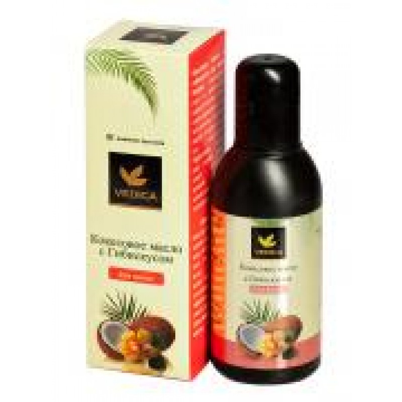  Кокосовое масло для волос с гибискусом Веда Ведика (Veda Vedica) 100 мл. Производитель:Индия