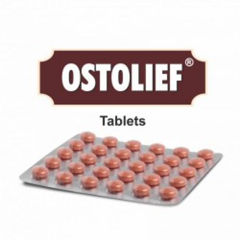 OSTOLIEF Tablets, Charak (ОСТОЛИФ, от артрита и остеоартрита, Чарак), блистер 30 таб.