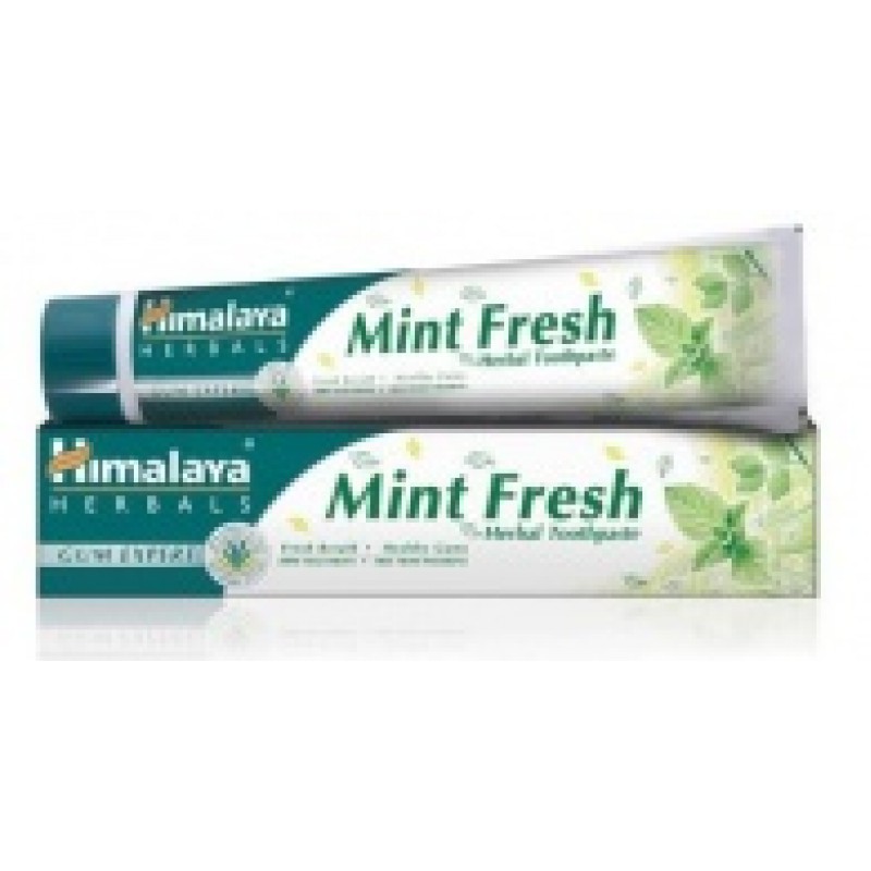 Himalaya Herbals Зубная паста-гель Mint Fresh 75 мл. (Индия)