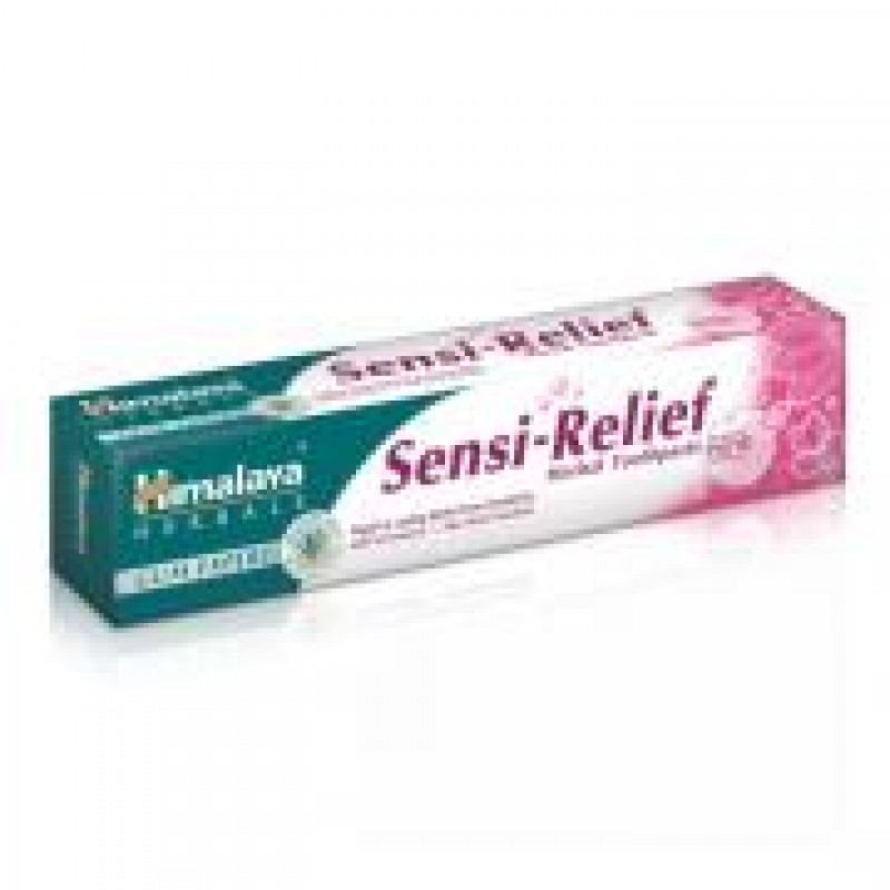 	 Зубная паста Himalaya Sensi-Relief Toothpaste для чувствительных зубов с натуральными травами. 75 мл