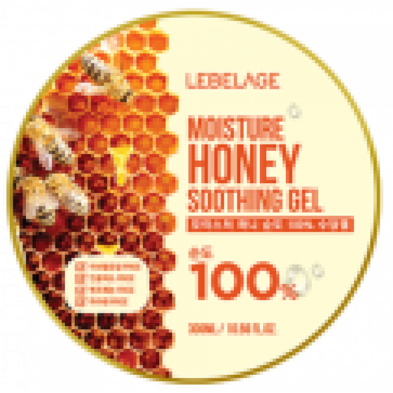 Lebelage Гель увлажняющий успокаивающий с экстрактом мёда 300 мл. (Корея)