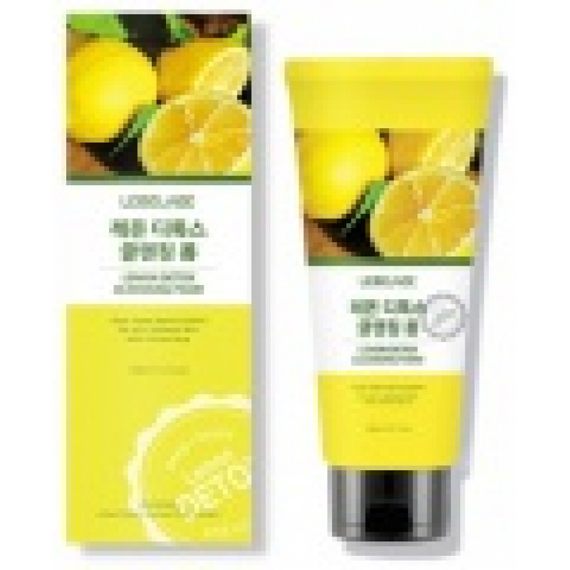 Lebelage Пенка для умывания детокс с лимоном 180 мл. (Корея)