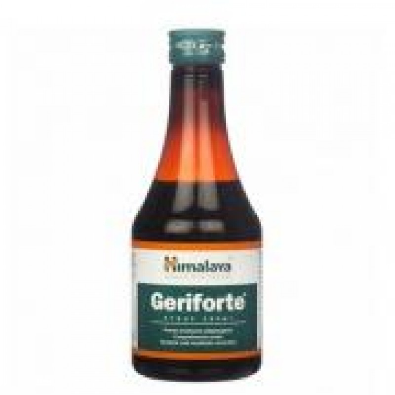 Джерифорте Geriforte Syrup Himalaya общеукрепляющий и оздоравливающий сироп, 200 мл 