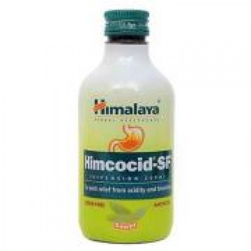 	 Суспензия "Химкоцид" от изжоги Himcocid-SF Himalaya Herbal 200 мл