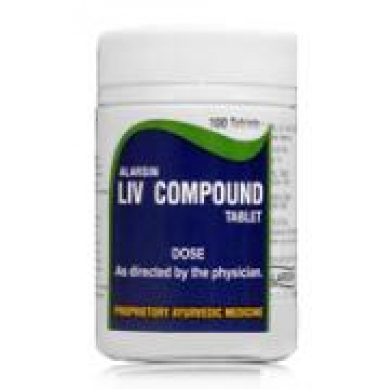 	 Alarsin LIV COMPOUND Liver Defoxifier - здоровая печень 100 таб