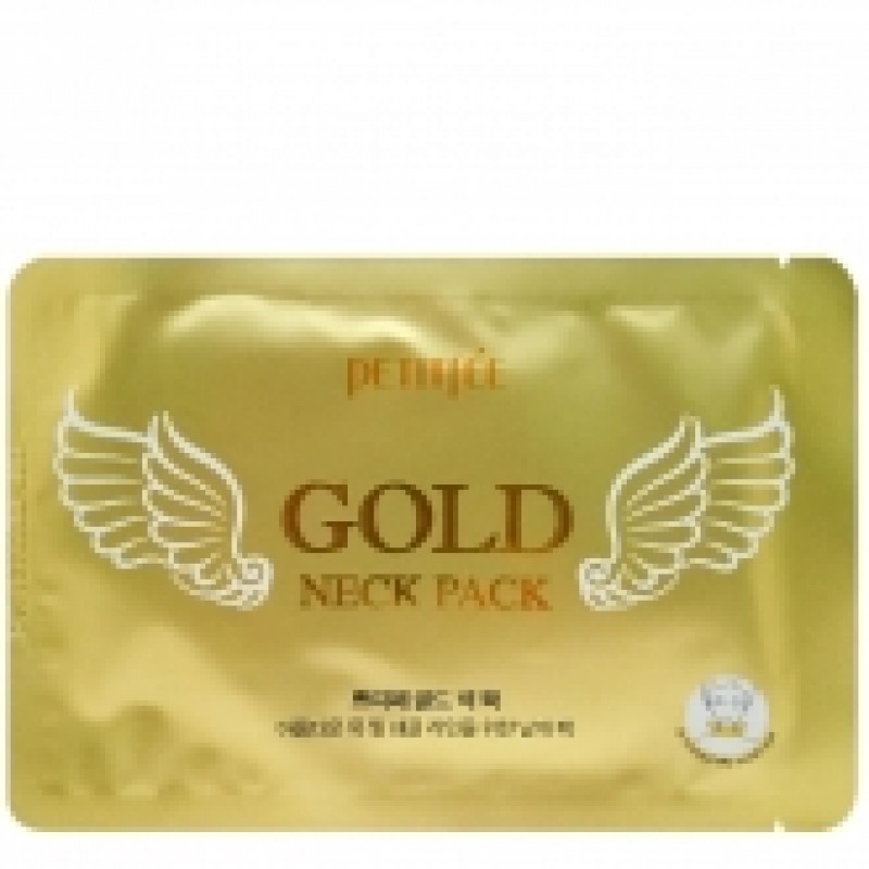 Гидрогелевые патчи для шеи Petitfee Gold Neck Pack Hydrogel Angel Wings