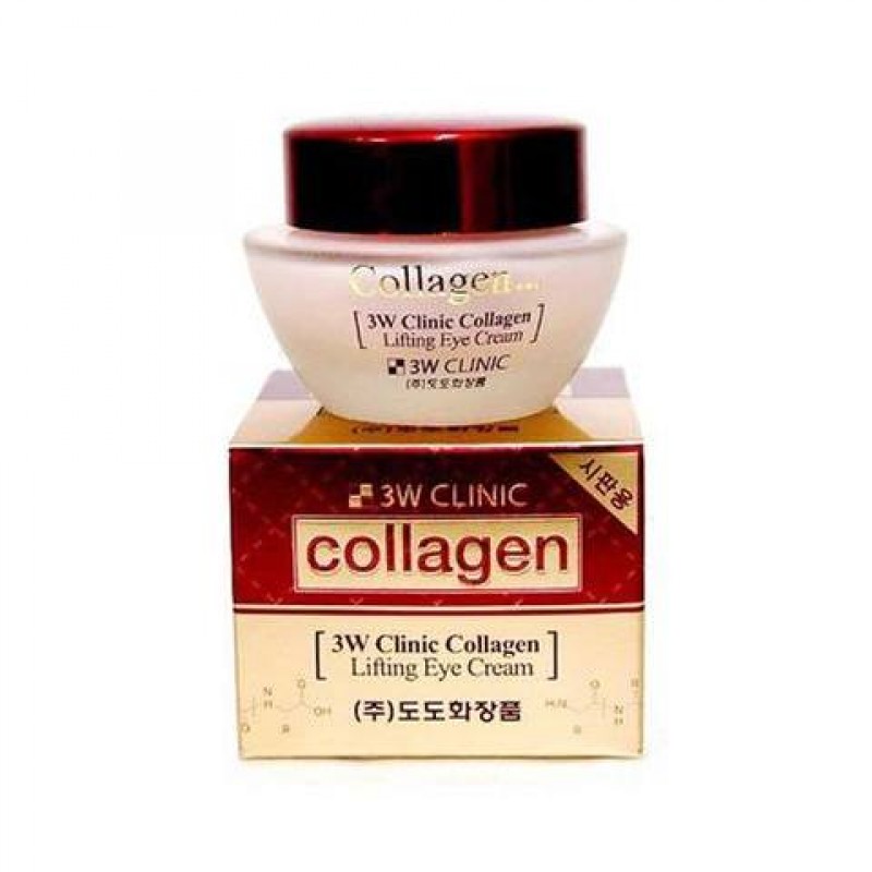 3W CLINIC Крем для век с коллагеном Collagen Lifting Eye Cream, 35 мл