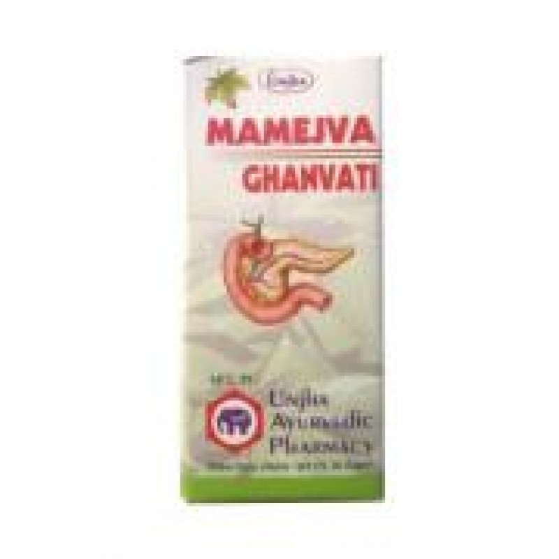 Mamejva Ghanvati Unjha Мамеджва Гханвати-поджелудочная, печень, давление, антиоксидант 40 таб