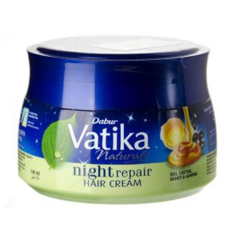 Крем для волос Dabur Vatika Night Repear (ночное восстановление). Упаковка: 140 мл.