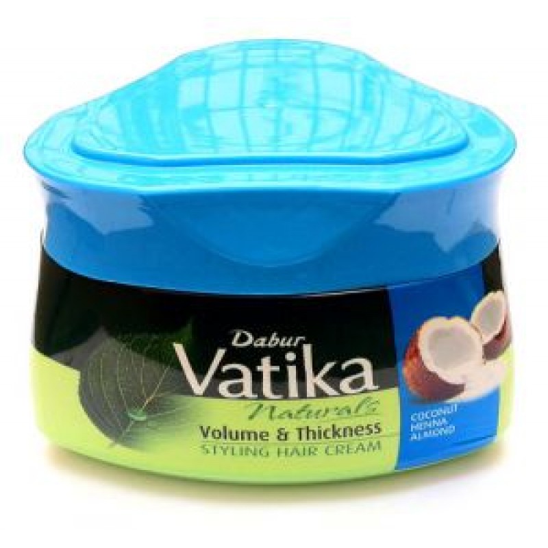 Крем для волос Dabur VATIKA Volume & Thickness - Объем и толщина. Упаковка: 140 мл