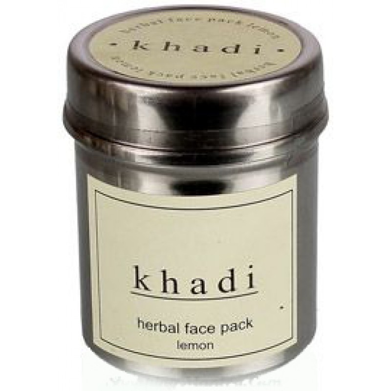 Натуральная маска для лица «Лимон» Кхади - Khadi herbal face pack «Lemon» 50 гр
