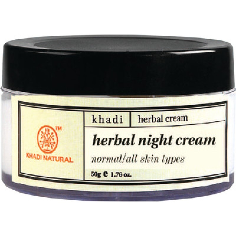 Ночной крем для лица Khadi herbal night cream 50 гр