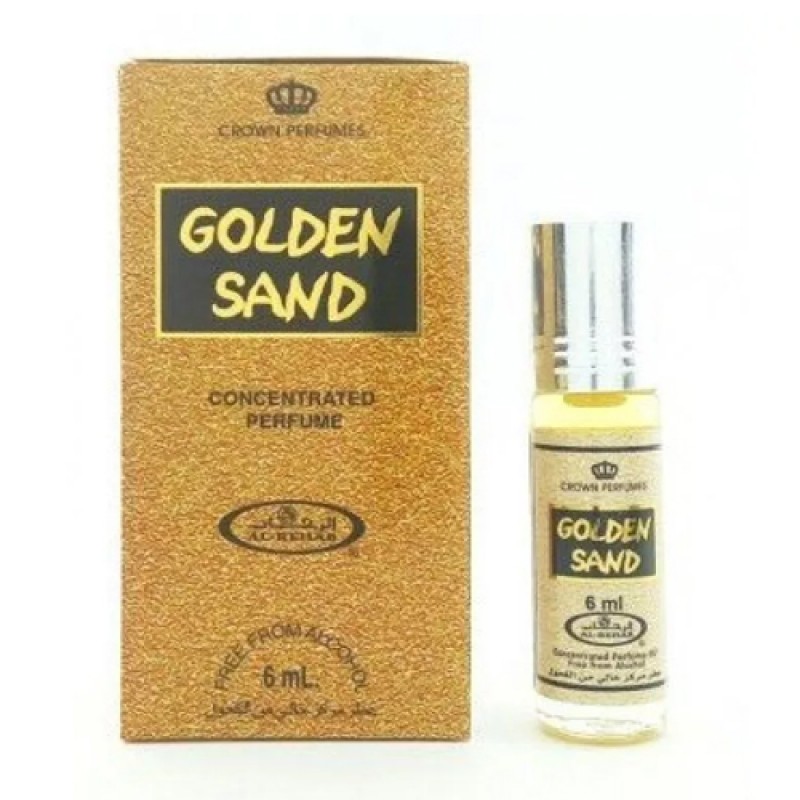 Арабские масляные духи al Rehab Golden Sand Золотой песок 6 мл