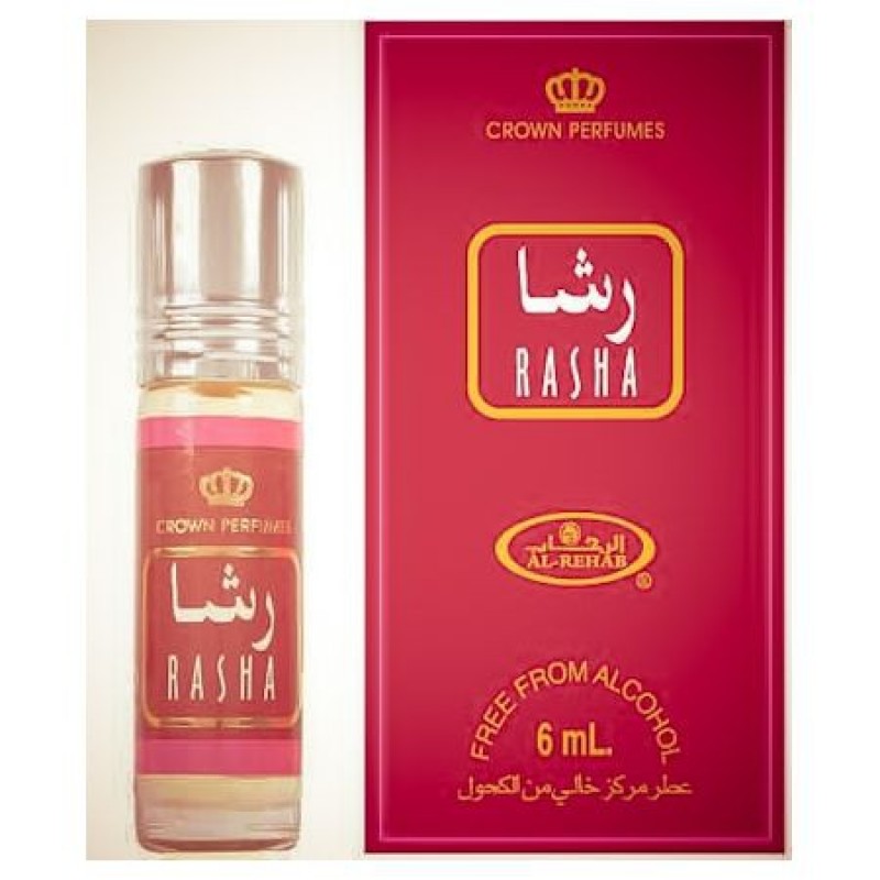 Арабские масляные духи "Rasha" Al-Rehab, 6мл