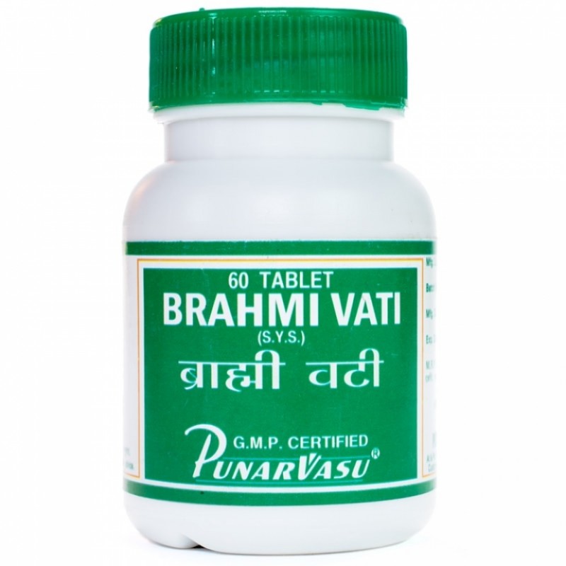 Брами вати (Brahmi vati), 100 и 200 таблеток